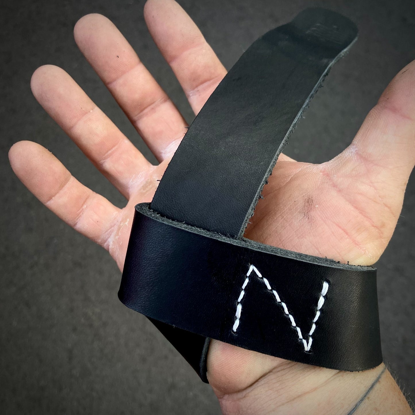 Leather Deadlift Straps - Made In USA