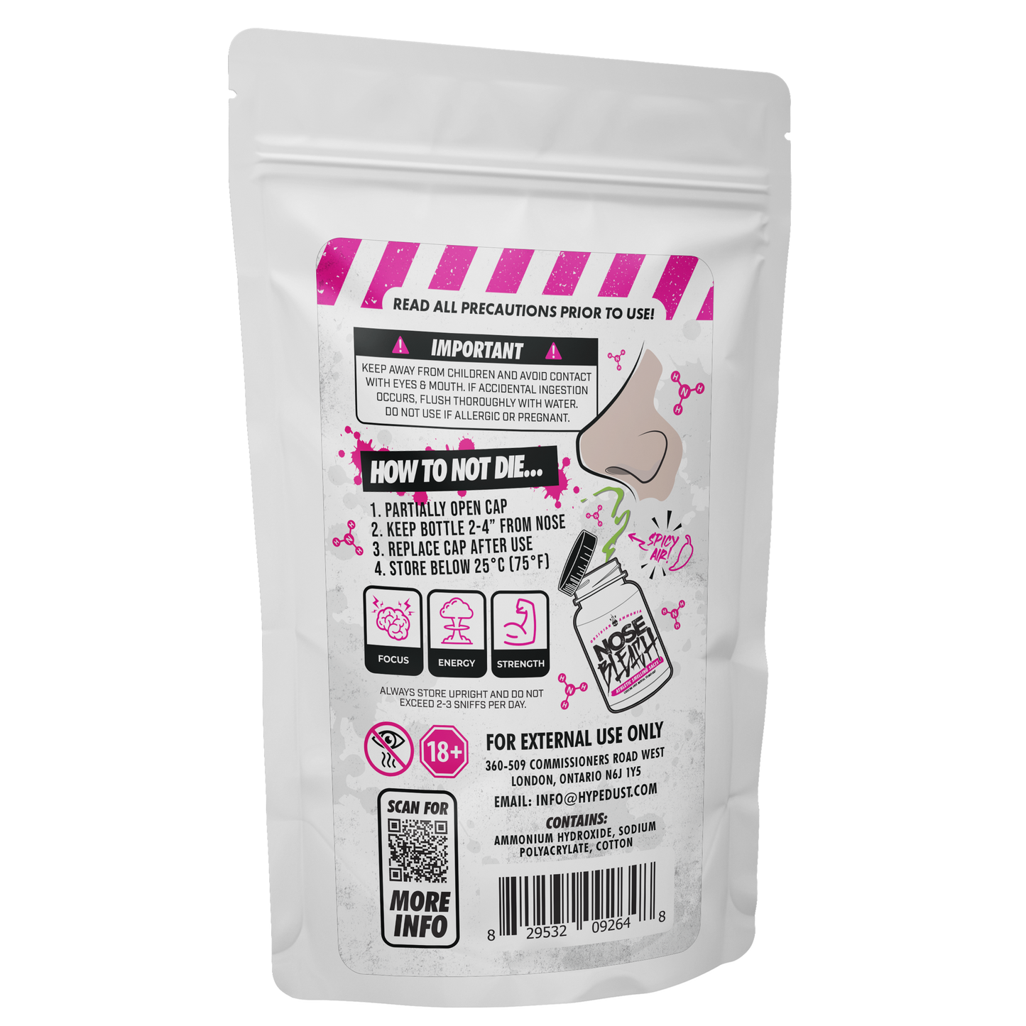 NOSE BLEACH™ Smelling Salt