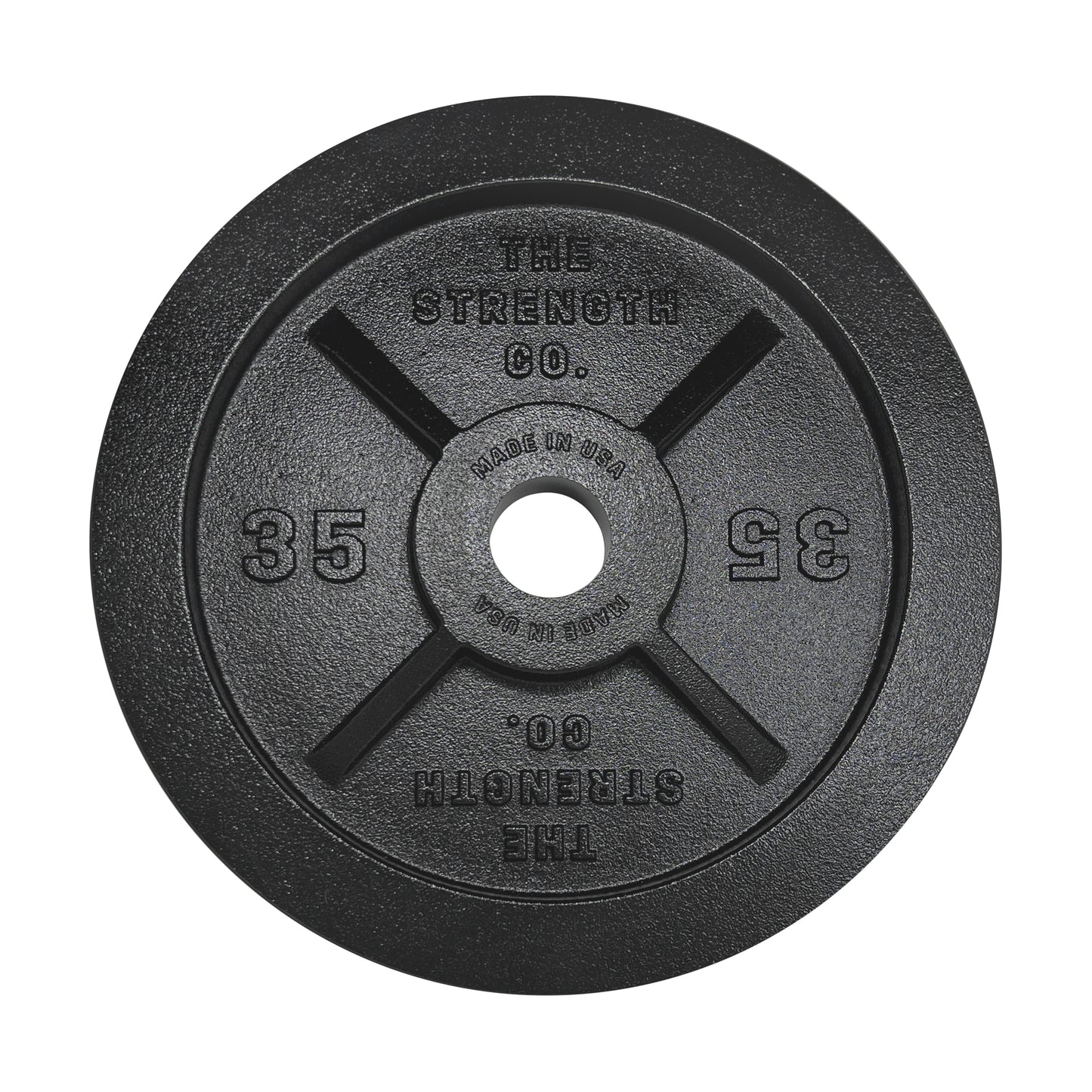 The Strength Co. Olympic Iron Barbell Plates