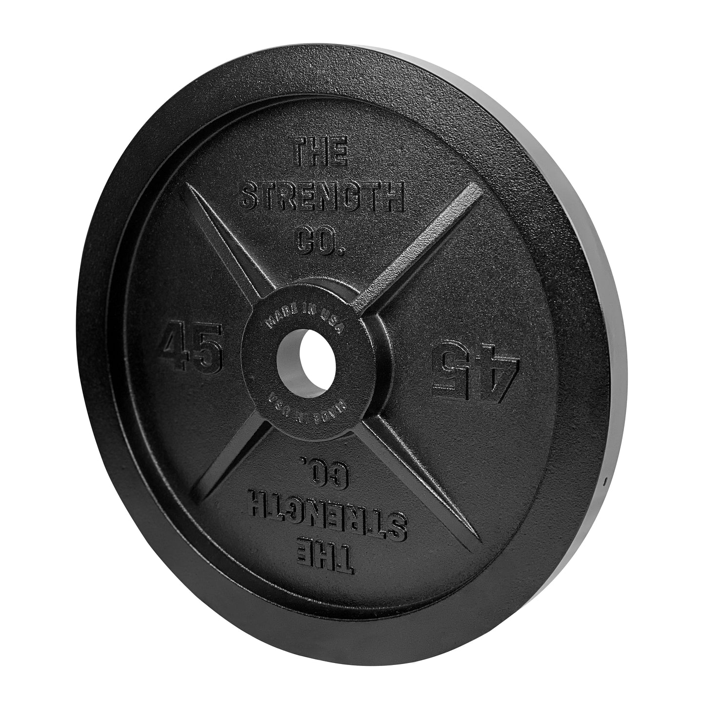 The Strength Co. Olympic Iron Barbell Plates