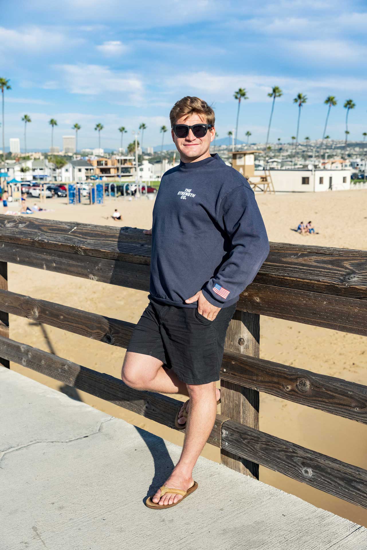 The Strength Co. Charcoal Crewneck Sweatshirt