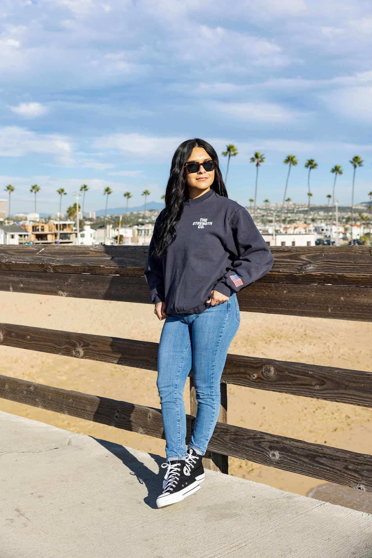 The Strength Co. Charcoal Crewneck Sweatshirt