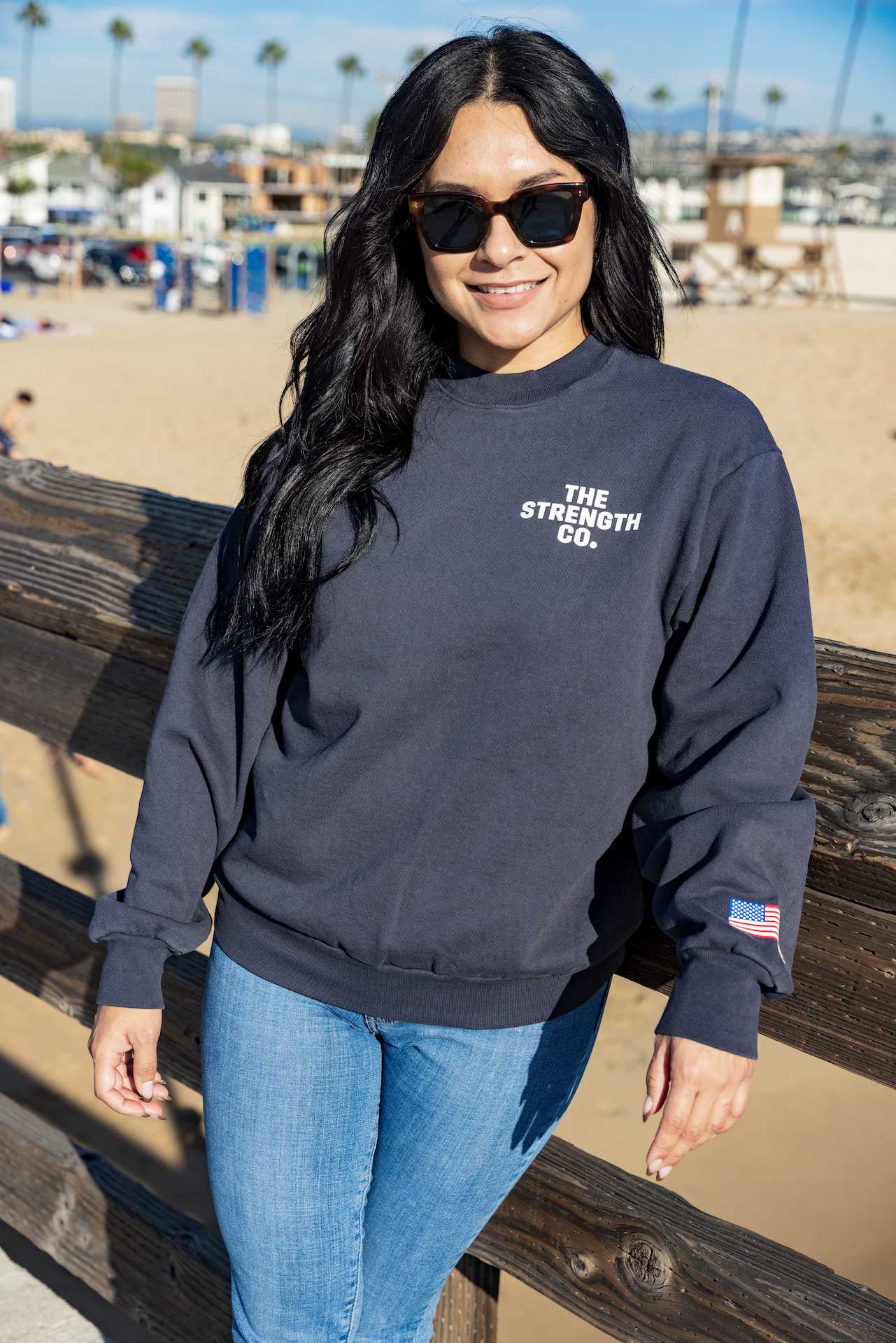 The Strength Co. Charcoal Crewneck Sweatshirt