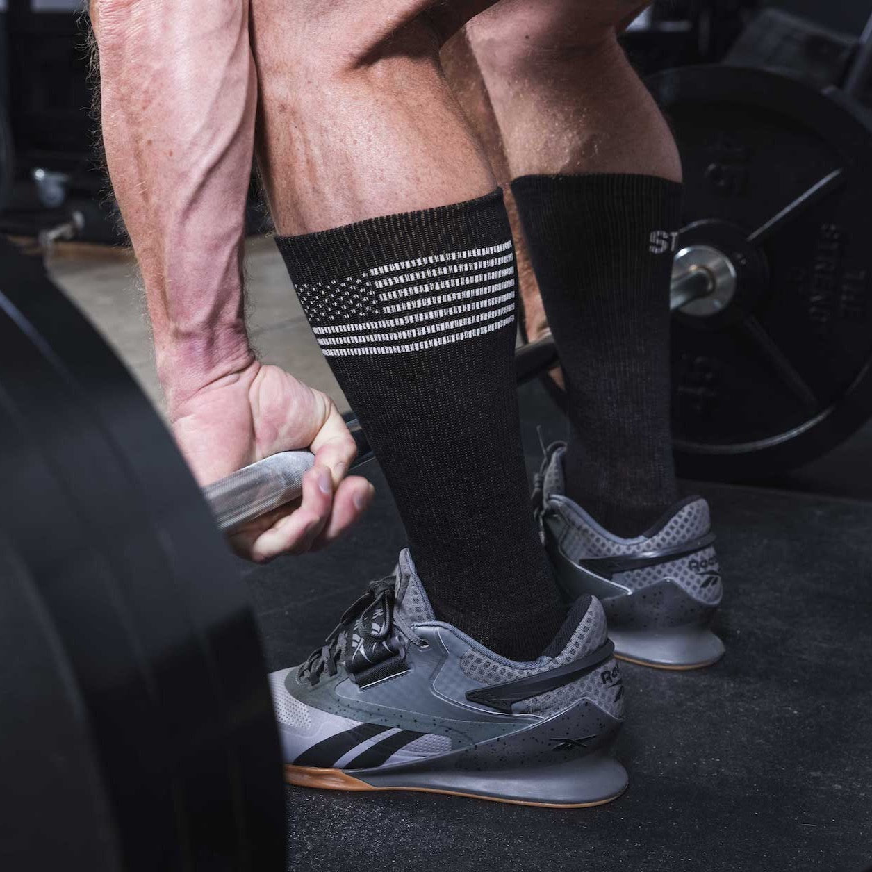 Made In USA Deadlift Socks!