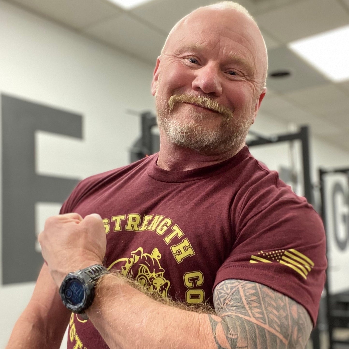 The Strength Co USMC Bulldog T-Shirt