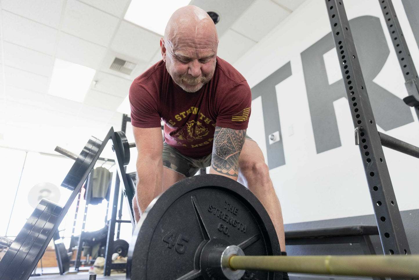 The Strength Co USMC Bulldog T-Shirt