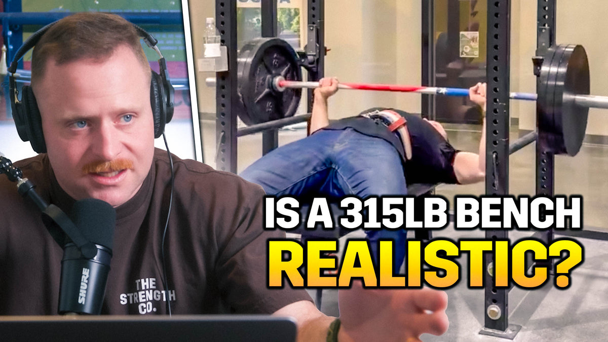 What It Takes To Bench 315 – The Strength Co.
