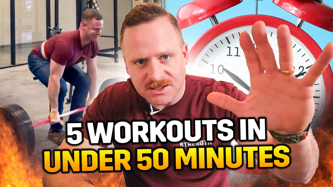 five workouts in 50 minutes