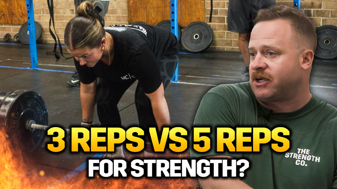 3 vs 5 reps for strength training