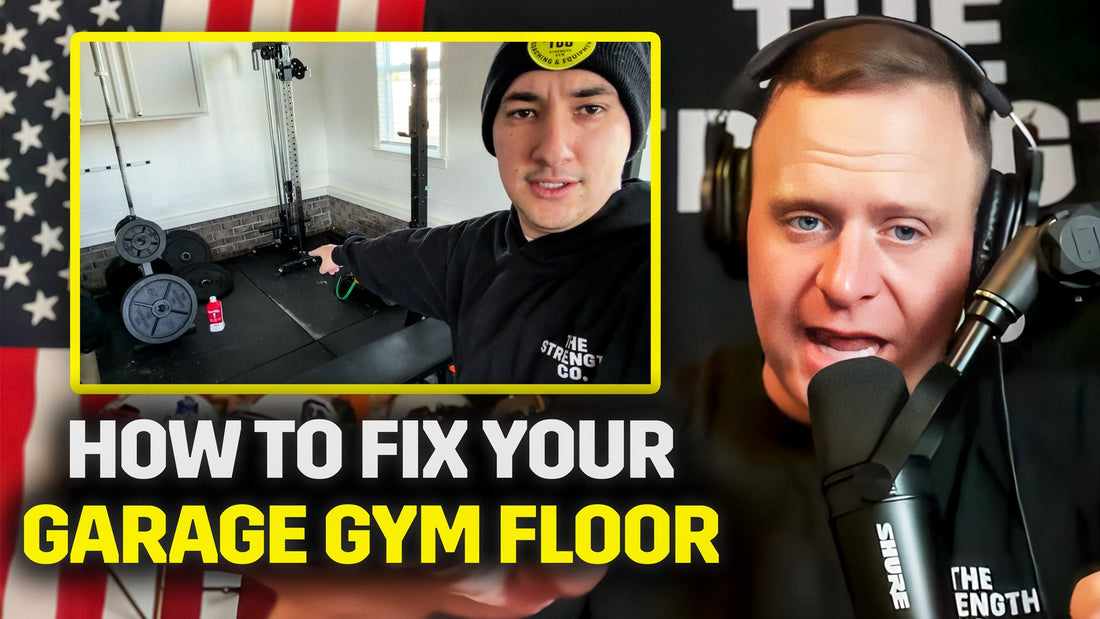 The Simple Fix for Slanted Garage Gym Floors
