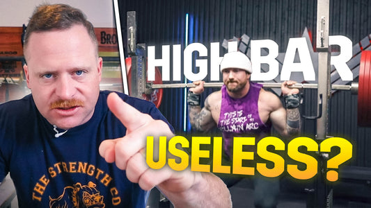 are high bar squats useless