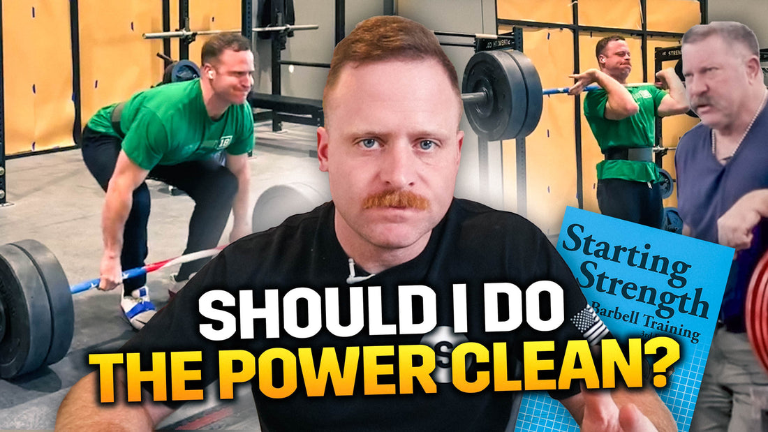 should I power clean starting strength
