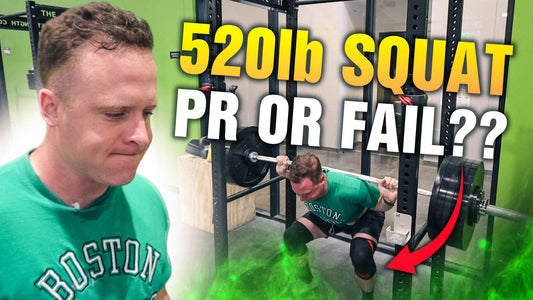 squat personal record attempt