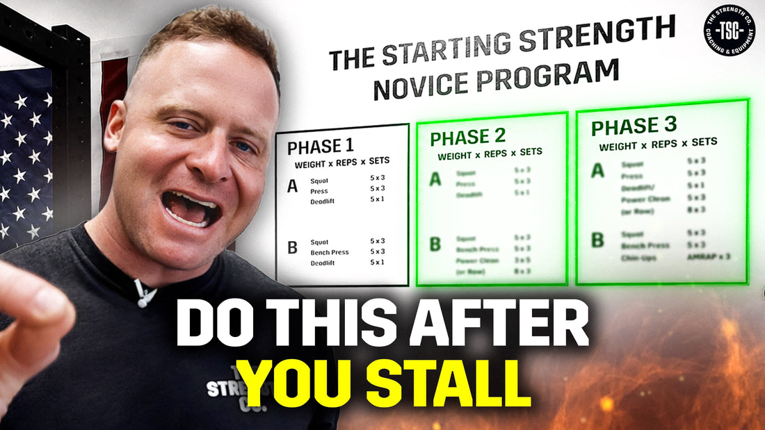 Starting Strength Phase 2 & 3 EXPLAINED - What To Do When You Stall