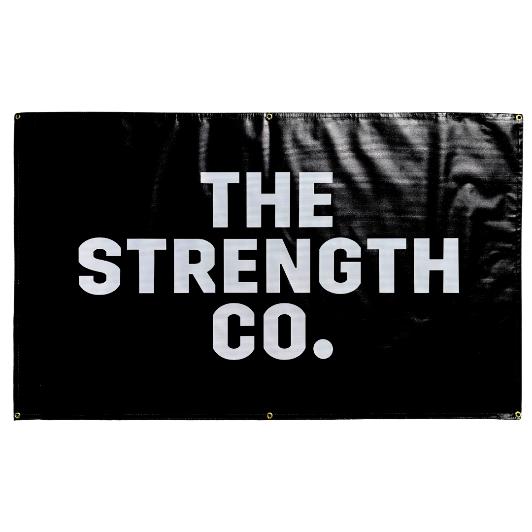 The Strength Co. Gym Flag Banner