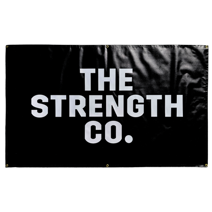 The Strength Co. Gym Flag Banner