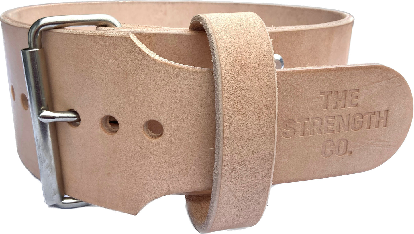 Single Ply Leather Weightlifting Belt