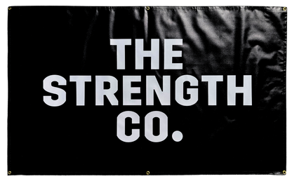 The Strength Co. Gym Flag Banner