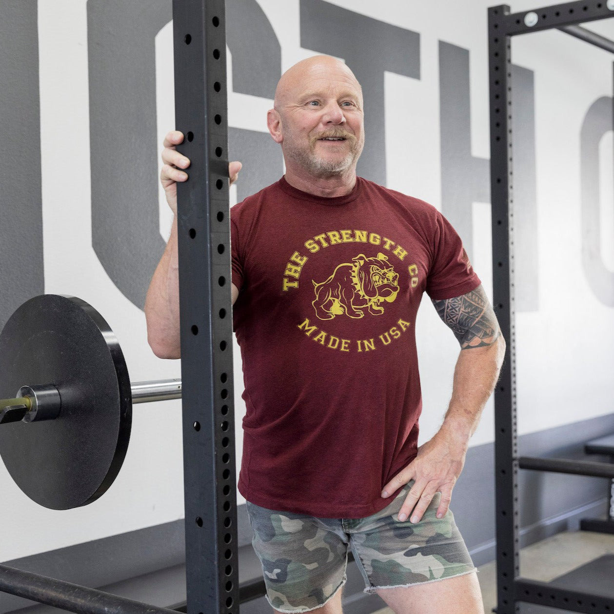 The Strength Co USMC Bulldog T-Shirt