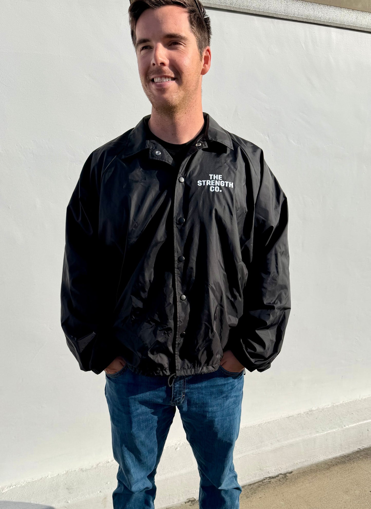 The Strength Co. Raglan Coaches Jacket