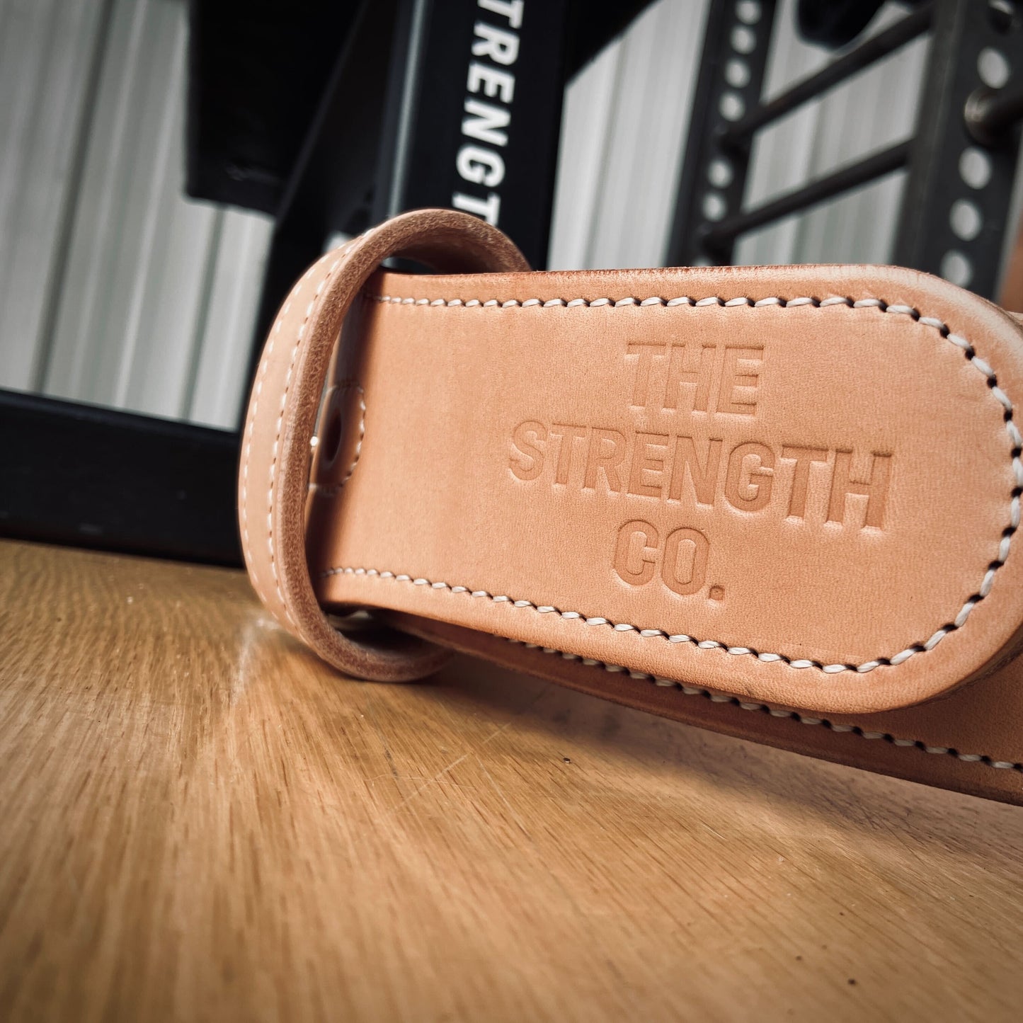 Double Ply Leather Weightlifting Belt