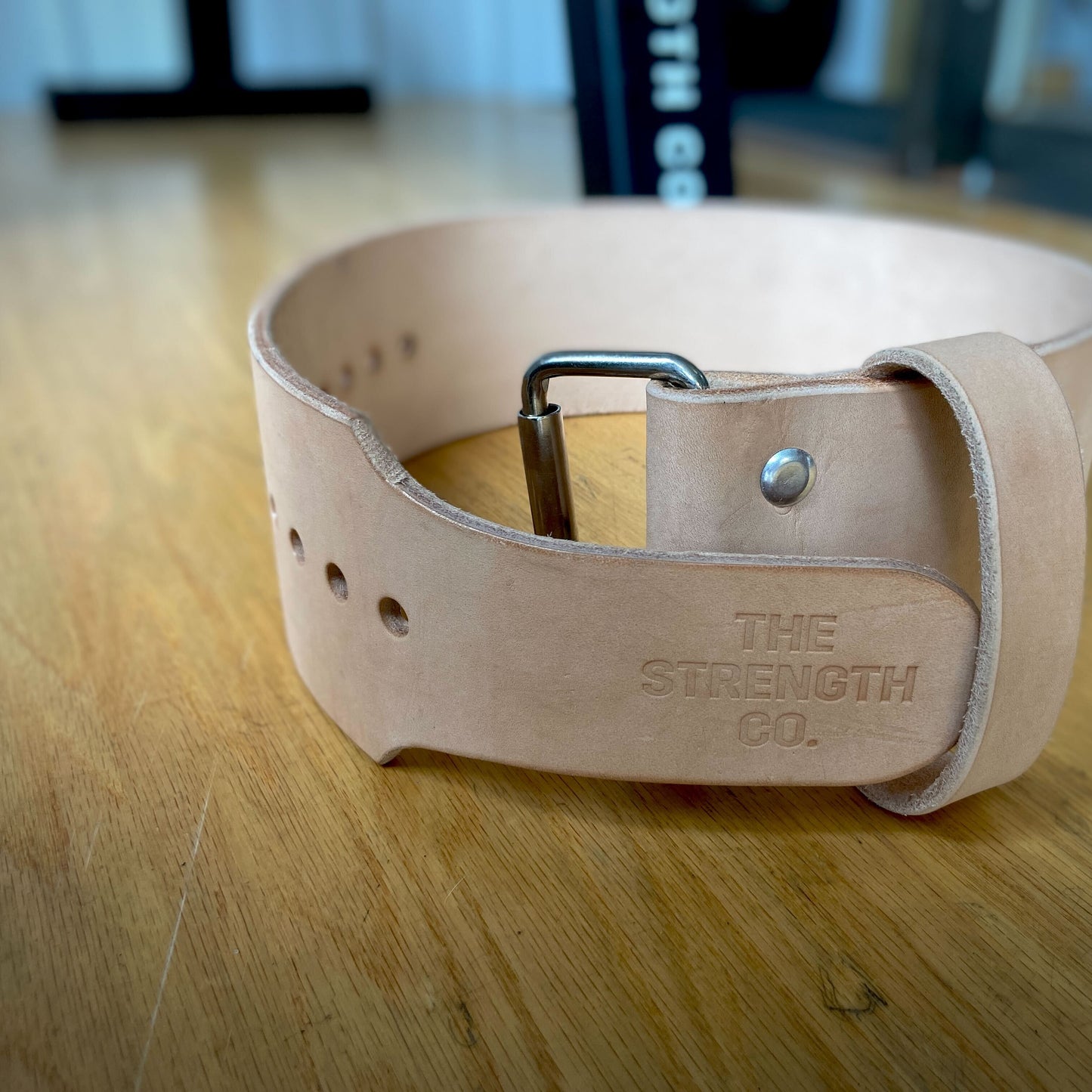 Single Ply Leather Weightlifting Belt