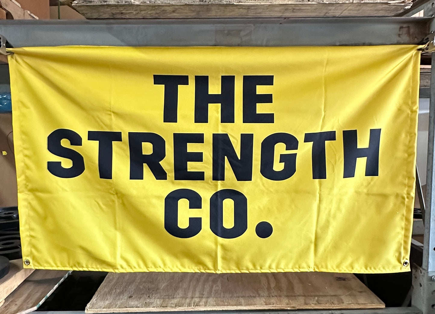 The Strength Co. Gym Flag Banner