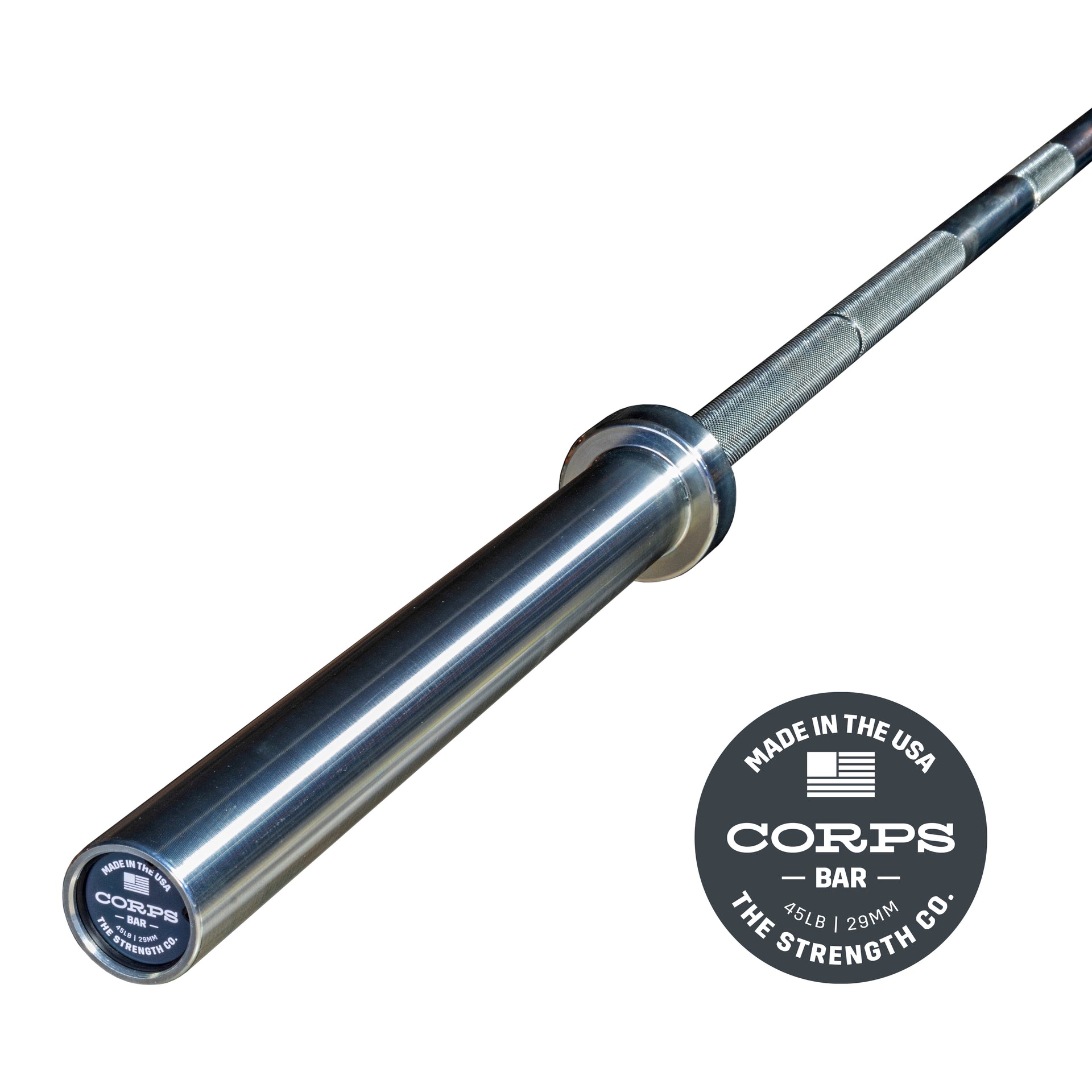Power Bar Strength Shop Barbell Corps Olympic Power Bar 20KG (45LB