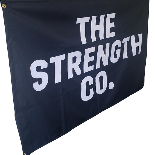 The Strength Co. Gym Flag Banner