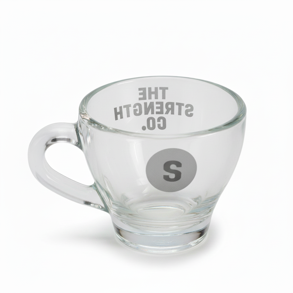 The Strength Co. Glass Espresso Cup
