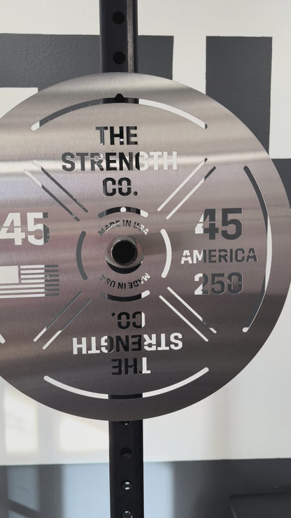 Stainless Steel America 250 Plate Replica