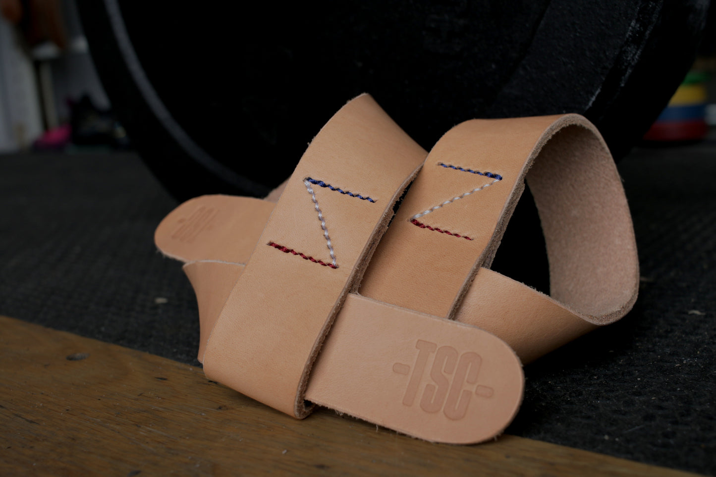 Leather Deadlift Straps - Made In USA