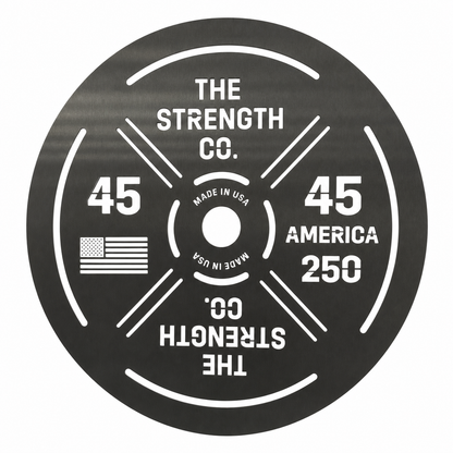 Stainless Steel America 250 Plate Replica