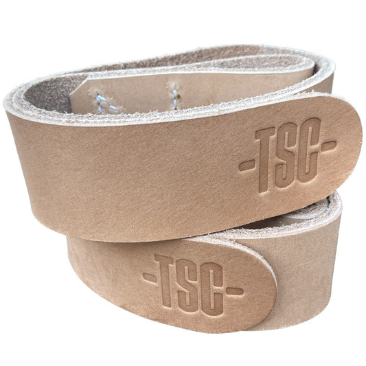 Leather Deadlift Straps - Made In USA