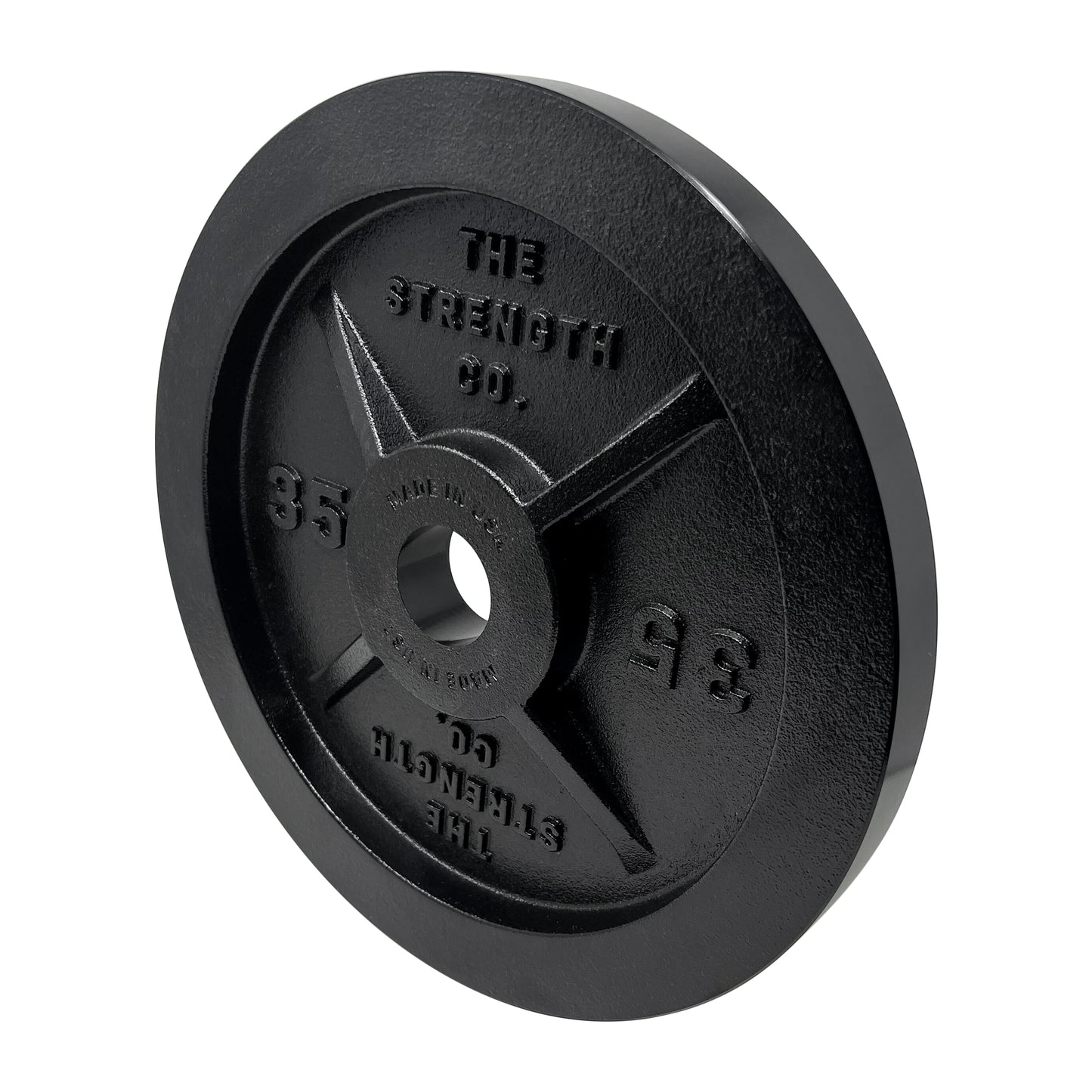 The Strength Co. Olympic Iron Barbell Plates