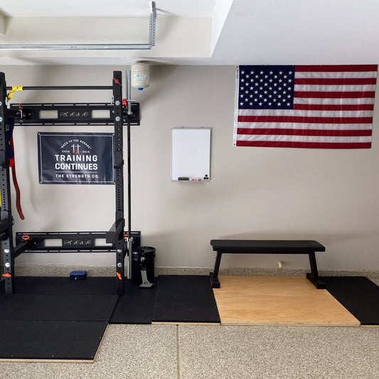 Garage Gym American Flag 3x5' Made In USA