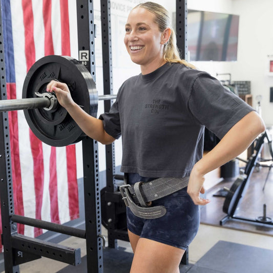 Women's Oversized Crop Top -- Made in USA