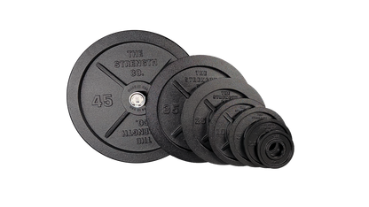 The Strength Co. Olympic Iron Barbell Plates